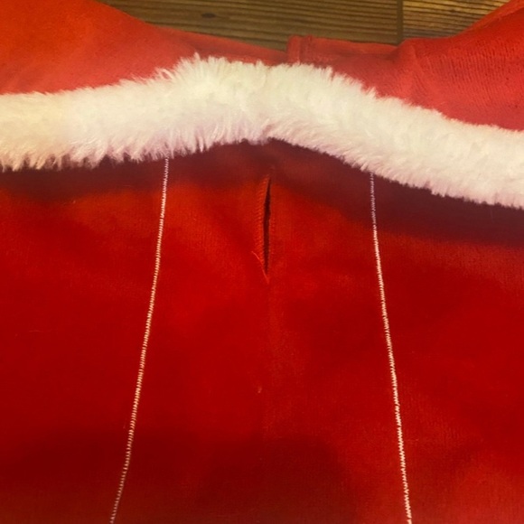 Dog Sweater Christmas Snowflake Red size Large Dress - Picture 5 of 7